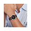 Tommy Hilfiger Tommy Hilfiger Horloge TH1710808 The Empire Staal Quartz Chronograaf met Bruine Leren Horlogeband 34mm