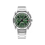 Tommy Hilfiger Tommy Hilfiger Horloge TH1792274 Cole Staal Quartz Chronograaf met Groene Wijzerplaat 41mm