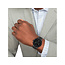 Tommy Hilfiger Tommy Hilfiger Horloge TH1710590 Tyson Staal met Zwarte Coating Quartz Chronograaf 43mm