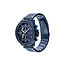 Tommy Hilfiger Tommy Hilfiger Horloge TH1792288 Clark Staal met Blauwe Coating Quartz 44mm