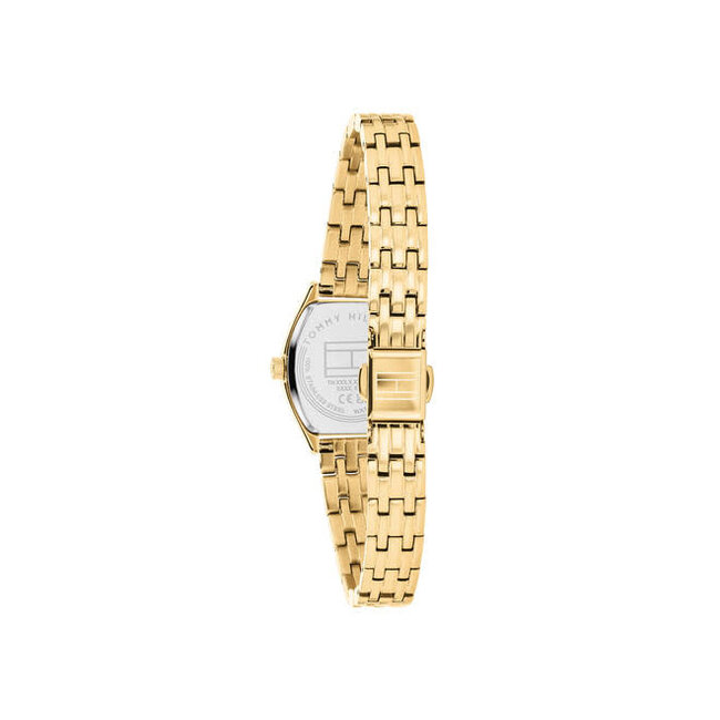Tommy Hilfiger Tommy Hilfiger Horloge TH1782940 Norah Staal met Geelgouden Plating Quartz 21.5x22mm