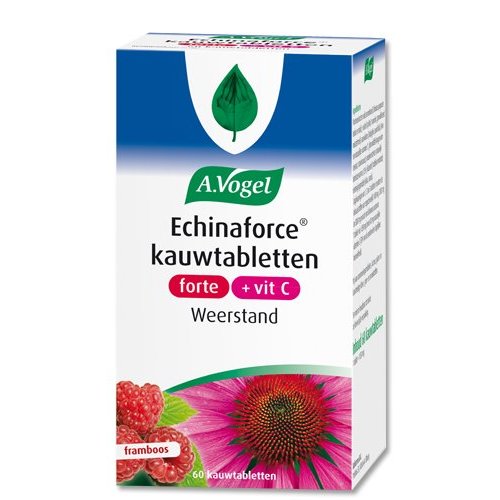 A.Vogel A.Vogel Echinaforce +Vit C - 60 Kauwtabletten A.Vogel A.Vogel Echinaforce +Vit C - 60 Kauwtabletten
