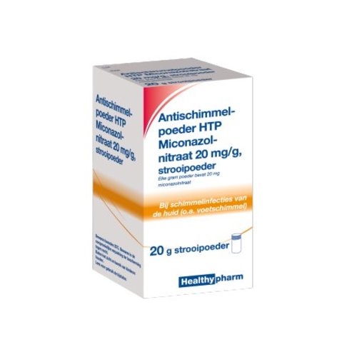 Healthypharm Healthypharm Miconazolnitraat Poeder - 20 Gram Healthypharm Healthypharm Miconazolnitraat Poeder - 20 Gram
