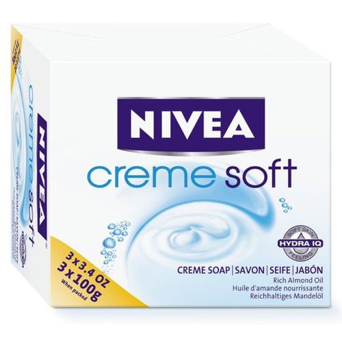 Nivea Nivea Zeep Creme Trio - 3x100 Gram Nivea Nivea Zeep Creme Trio - 3x100 Gram