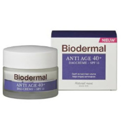 Biodermal Biodermal Dagcreme Anti-Age 40+ - 50 Ml Biodermal Biodermal Dagcreme Anti-Age 40+ - 50 Ml