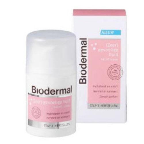 Biodermal Biodermal Nachtcreme Gevoelige Huid - 50 Ml Biodermal Biodermal Nachtcreme Gevoelige Huid - 50 Ml