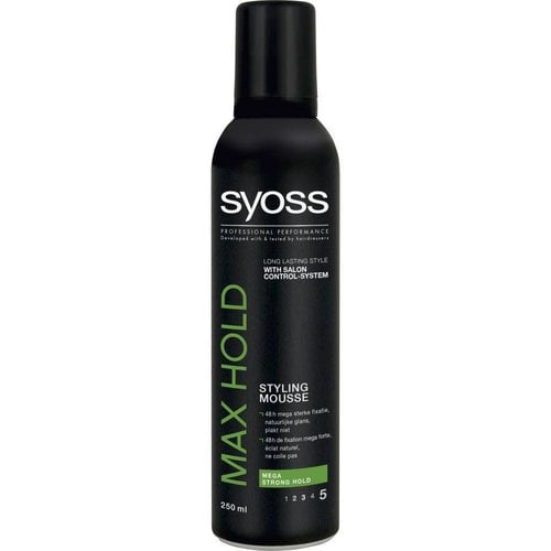 Syoss Syoss Styling Mousse Max Hold - 250 Ml Syoss Syoss Styling Mousse Max Hold - 250 Ml
