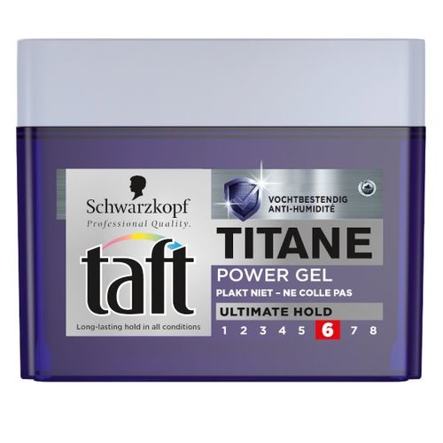 Taft Taft Styling Titane Power Gel - 250 Ml Taft Taft Styling Titane Power Gel - 250 Ml