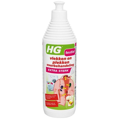 Hg Hg Vlekken & Plekken Voorbehandeling Extra Sterk - 500 Ml Hg Hg Vlekken & Plekken Voorbehandeling Extra Sterk - 500 Ml