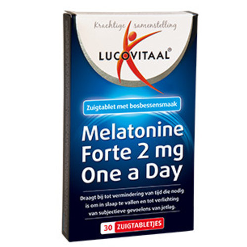 LUCOVITAAL Lucovitaal Melatonine 2 Mg Forte - 150 Tabletten LUCOVITAAL Lucovitaal Melatonine 2 Mg Forte - 150 Tabletten