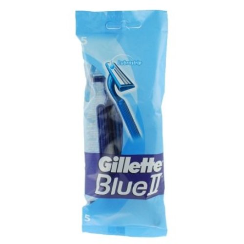Gillette Gillette Blue 2 Wegwerpmesjes (Eu) - 5 Stuks Gillette Gillette Blue 2 Wegwerpmesjes (Eu) - 5 Stuks