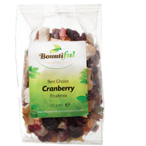 Bountiful Bountiful Cranberry Fruitmix - 250 Gram Bountiful Bountiful Cranberry Fruitmix - 250 Gram