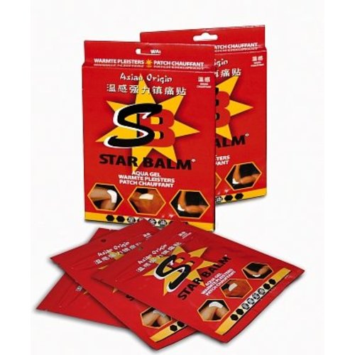 Star Balm Star Balm Aqua Gel Warmtepleister - 4 Stuks Star Balm Star Balm Aqua Gel Warmtepleister - 4 Stuks