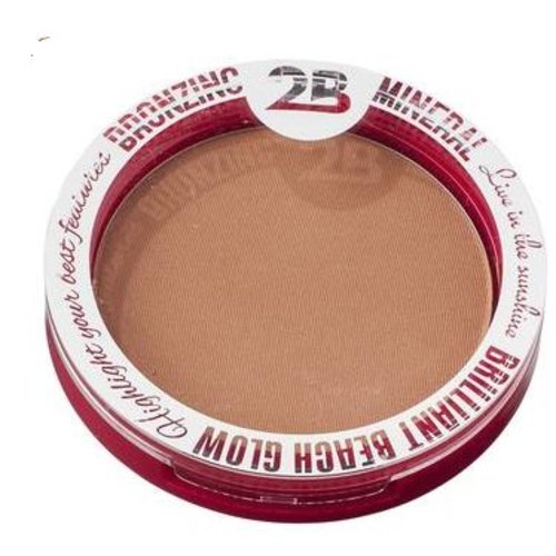 2b 2B BRONZING MINERAL POWDER BRILLIANT BEACH GLOW 17 - 1 STUKS 2b 2B BRONZING MINERAL POWDER BRILLIANT BEACH GLOW 17 - 1 STUKS
