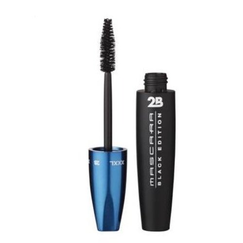 2b 2B MASCARA XXXL WATERPROOF BLACK - 1 STUKS 2b 2B MASCARA XXXL WATERPROOF BLACK - 1 STUKS