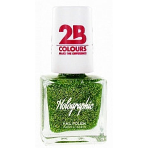 2b 2B NAGELLAK HOLOGRAPHIC EFFECT 607 GREEN - 1 STUKS 2b 2B NAGELLAK HOLOGRAPHIC EFFECT 607 GREEN - 1 STUKS