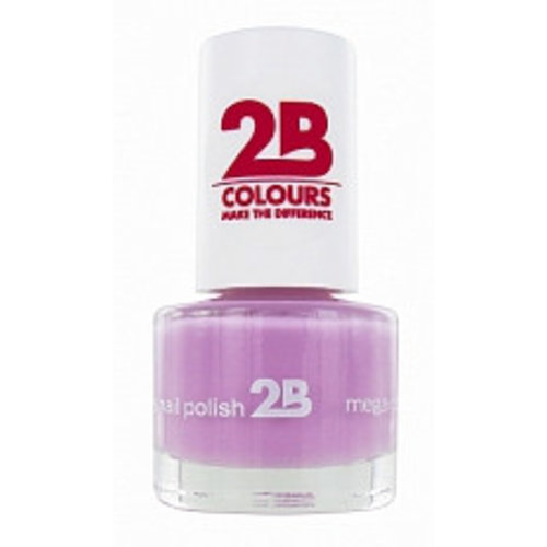 2b 2B NAGELLAK MEGA COLOURS MINI 21 LAVENDER DREAM - 1 STUKS 2b 2B NAGELLAK MEGA COLOURS MINI 21 LAVENDER DREAM - 1 STUKS