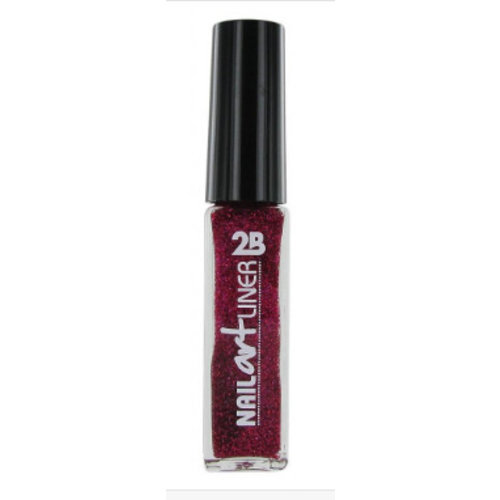 2b 2B NAIL ART LINER GLITTER FUCHSIA 04 - 1 STUKS 2b 2B NAIL ART LINER GLITTER FUCHSIA 04 - 1 STUKS