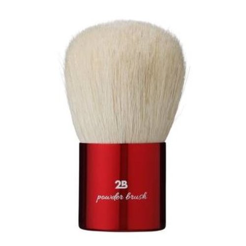 2b 2B POWDER BRUSH SMALL HANDLE RED - 1 STUKS 2b 2B POWDER BRUSH SMALL HANDLE RED - 1 STUKS