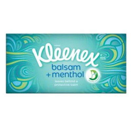 Kleenex Kleenex Tissues Balsam Menthol - 72 Stuks Kleenex Kleenex Tissues Balsam Menthol - 72 Stuks