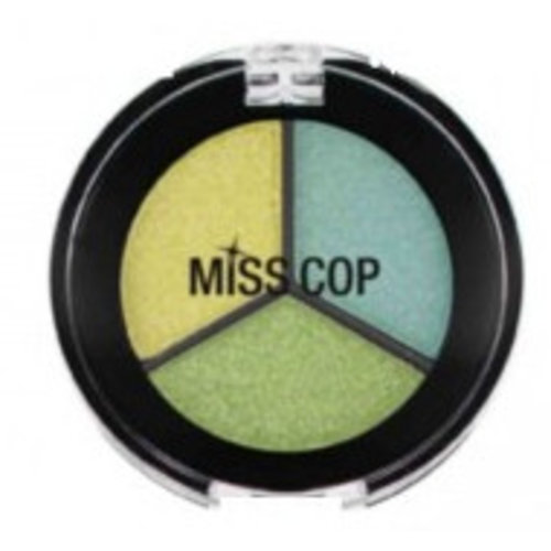 Miss Cop Miss Cop Trio Eyeshadow Anis Nr 21 - 1 Stuks Miss Cop Miss Cop Trio Eyeshadow Anis Nr 21 - 1 Stuks