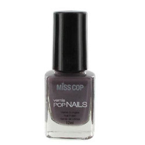 Miss Cop MISS COP NAGELLAK POP NAILS SMOKY GREY NR 40 - 1 STUKS Miss Cop MISS COP NAGELLAK POP NAILS SMOKY GREY NR 40 - 1 STUKS