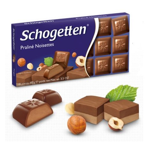 Schogetten Schogetten Chocolade Praline - 100 Gram Schogetten Schogetten Chocolade Praline - 100 Gram