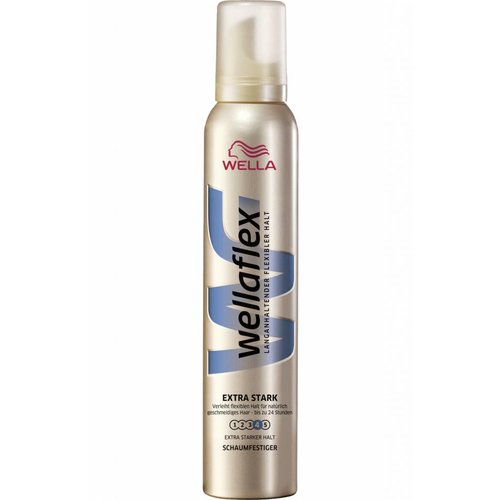 Wella Wella Wellaflex Haarmousse Extra Sterk - 200 Ml Wella Wella Wellaflex Haarmousse Extra Sterk - 200 Ml