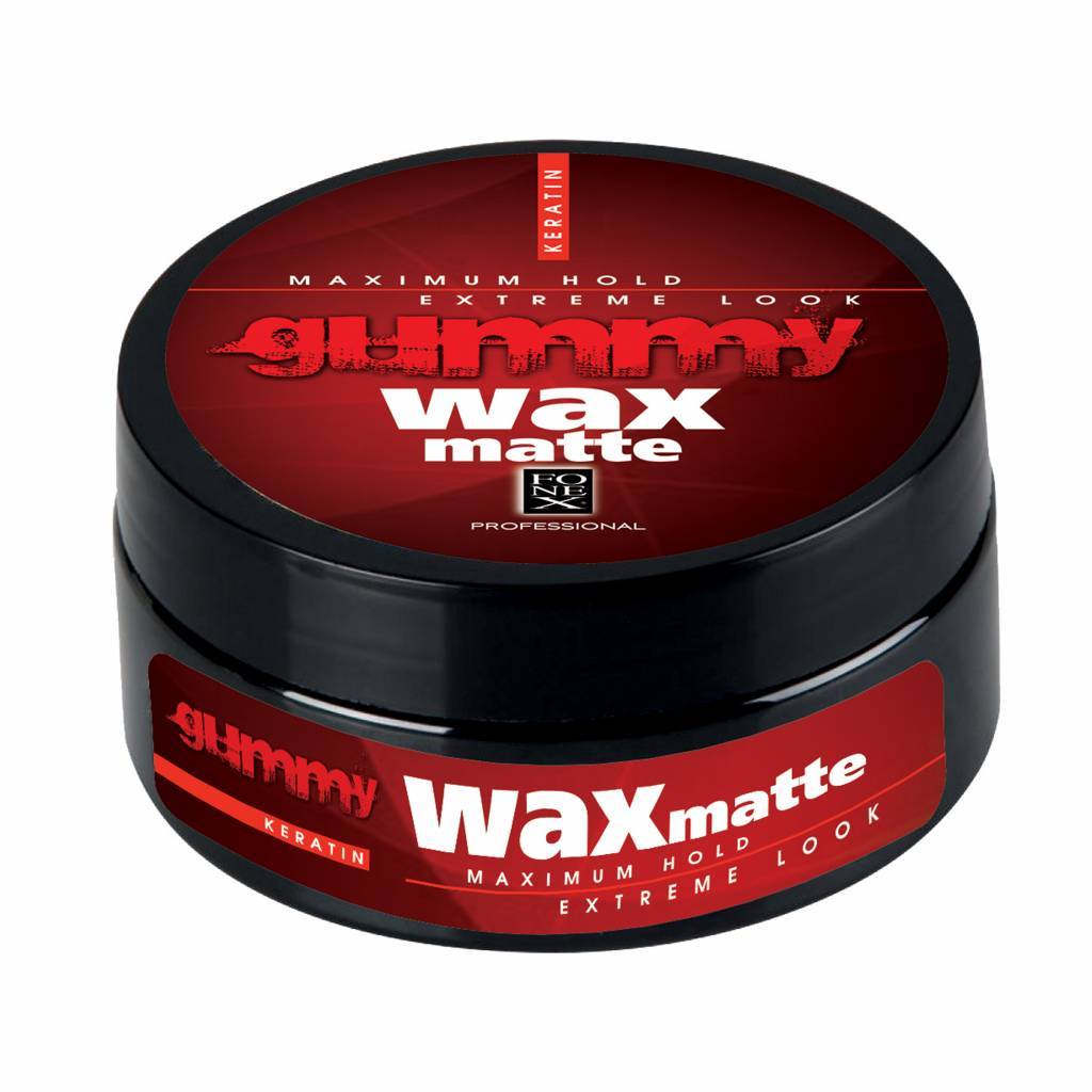 Fonex Gummy Styling Wax Matte Finish Met Keratine 150 Ml