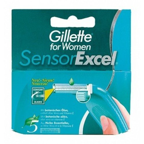 Gillette Gillette Woman Sensor Excel Mesjes - 5 Stuks Uitverkocht!!! Gillette Gillette Woman Sensor Excel Mesjes - 5 Stuks Uitverkocht!!!