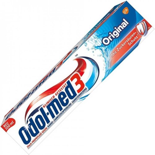 Odol-Med 3 Tandpasta Original - 100 Ml Odol-Med 3 Tandpasta Original - 100 Ml
