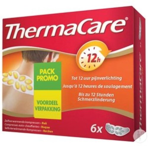 Thermacare Thermacare Nek Schouder Pols Promo - 6 Stuks Thermacare Thermacare Nek Schouder Pols Promo - 6 Stuks
