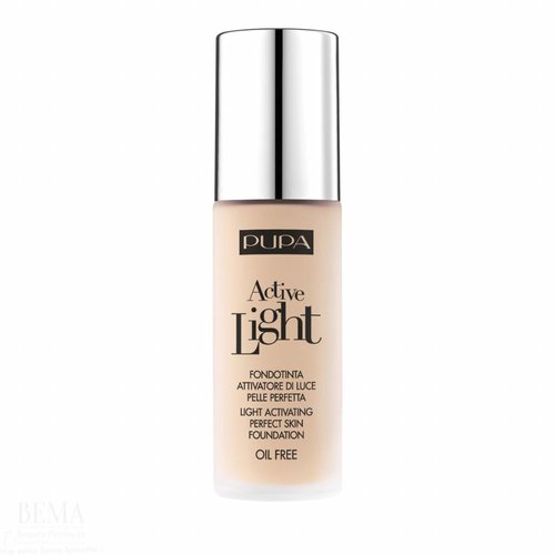 Pupa PUPA MILANO ACTIVE LIGHT FOUNDATION 010 PORCELAIN - 30 ML Pupa PUPA MILANO ACTIVE LIGHT FOUNDATION 010 PORCELAIN - 30 ML