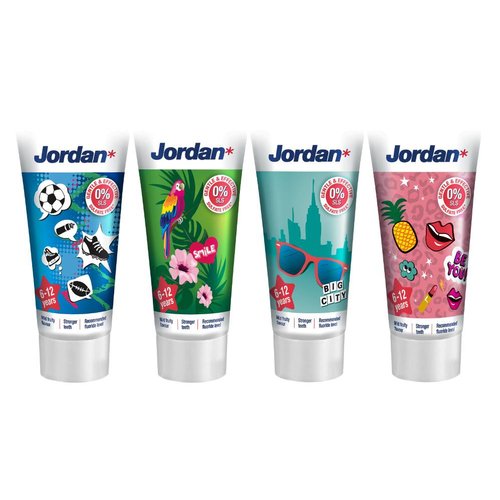 Jordan Jordan Tandpasta Junior 6-12 Jaar - 50 Ml Jordan Jordan Tandpasta Junior 6-12 Jaar - 50 Ml