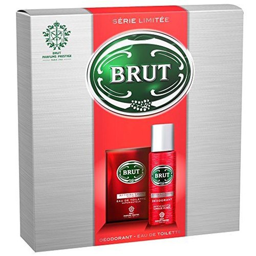 BRUT Brut Attraction Edt 100 Ml & Deospray 200 Ml - 1 Stuks BRUT Brut Attraction Edt 100 Ml & Deospray 200 Ml - 1 Stuks