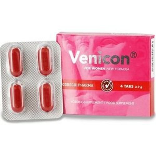 Venicon Venicon For Women Lustopwekkers - 4 Tabletten Venicon Venicon For Women Lustopwekkers - 4 Tabletten