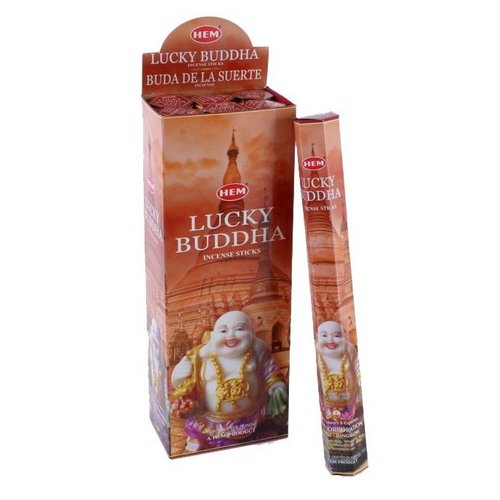 Wierook Wierook Lucky Buddha - 20 Stokjes Wierook Wierook Lucky Buddha - 20 Stokjes