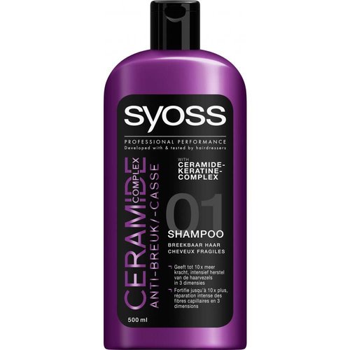 Syoss Syoss shampoo anti-breuk 500ml Syoss Syoss shampoo anti-breuk 500ml