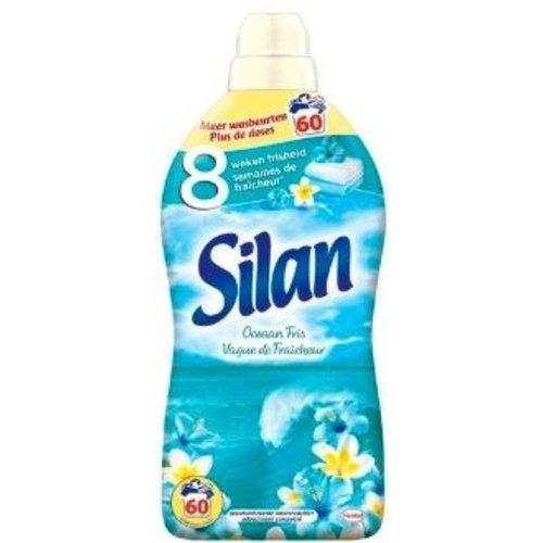 Silan Silan wasverzachter oceaan fris 1.5l 60 wasbeurten Silan Silan wasverzachter oceaan fris 1.5l 60 wasbeurten