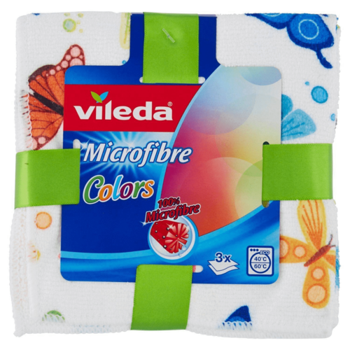 Vileda Vileda microfibre doekjes 3 stuks Vileda Vileda microfibre doekjes 3 stuks