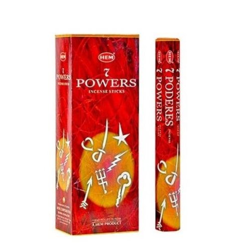 Wierook Wierook 7 powers 20 stokjes Wierook Wierook 7 powers 20 stokjes