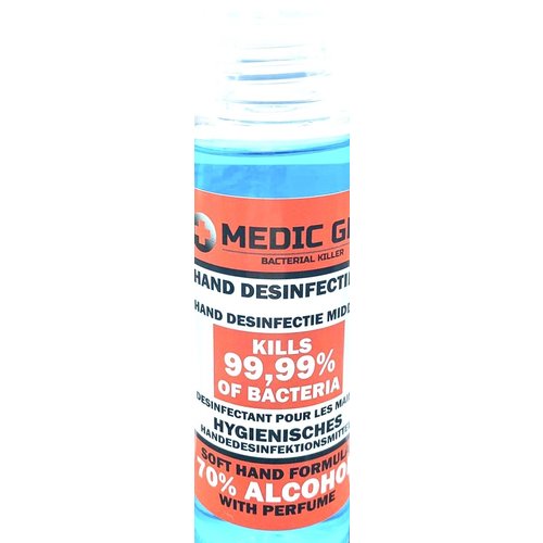 Handgel medic gel met 70% alcohol 100 ml Handgel medic gel met 70% alcohol 100 ml