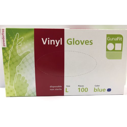 Lifetime Gunafit Handschoenen - Vinyl Maat Extra Large 100 Stuks Lifetime Gunafit Handschoenen - Vinyl Maat Extra Large 100 Stuks