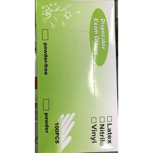 Lifetime Disposable Exam Gloves Handschoenen - Vinyl Maat Small 100 Stuks Lifetime Disposable Exam Gloves Handschoenen - Vinyl Maat Small 100 Stuks