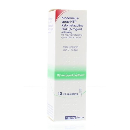 Healthypharm Healthypharm Neusspray 0,5 mg xylometazoline- 10 Ml Healthypharm Healthypharm Neusspray 0,5 mg xylometazoline- 10 Ml