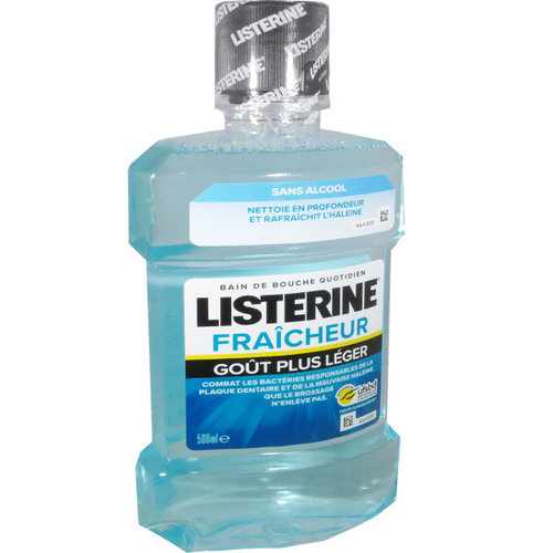 Listerine Listerine Mondwater alcohol vrij - 500 Ml Listerine Listerine Mondwater alcohol vrij - 500 Ml