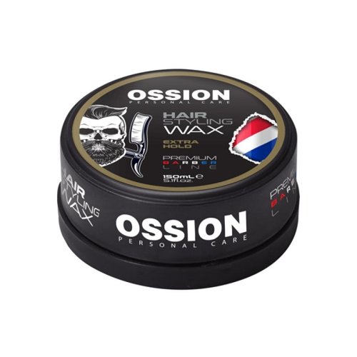 Ossion Ossion Hair Styling Wax - Premium Barber Line Extra Hold 150ml Ossion Ossion Hair Styling Wax - Premium Barber Line Extra Hold 150ml