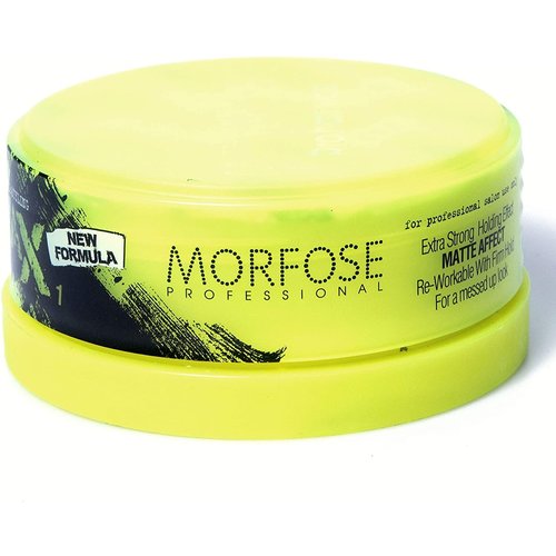 Morfose Morfose Haarwax - Matte Effect Geel 150ml Morfose Morfose Haarwax - Matte Effect Geel 150ml