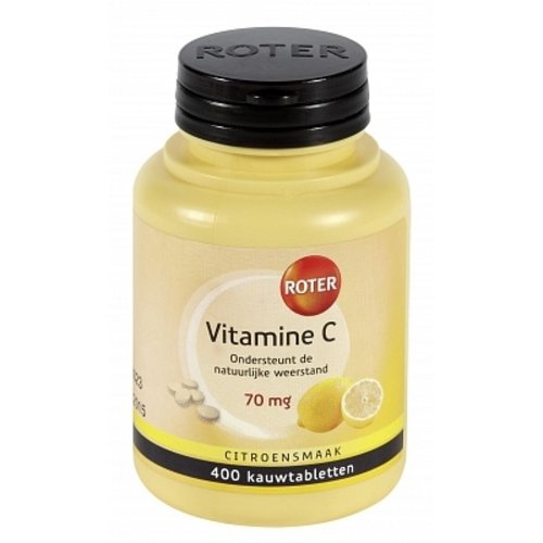Roter Roter Vitamine C 70Mg - Kauwtabletten 400 Stuks Roter Roter Vitamine C 70Mg - Kauwtabletten 400 Stuks