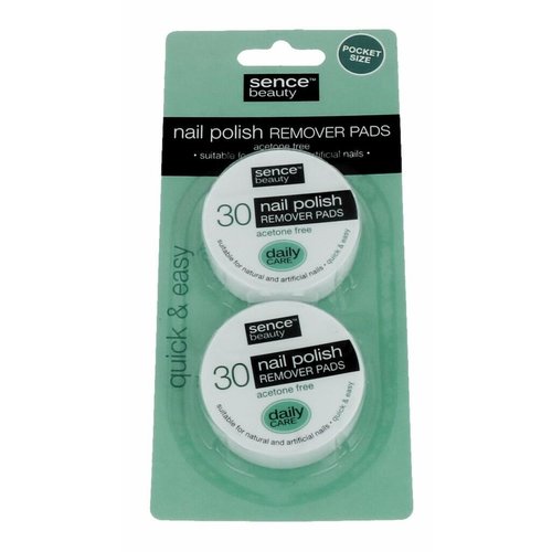 Sence Nagellak Remover Pads - 2X30 Stuks Sence Nagellak Remover Pads - 2X30 Stuks